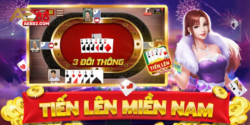 Game bài Tiến Lên Miền Nam online thú vị và đầy kịch tính